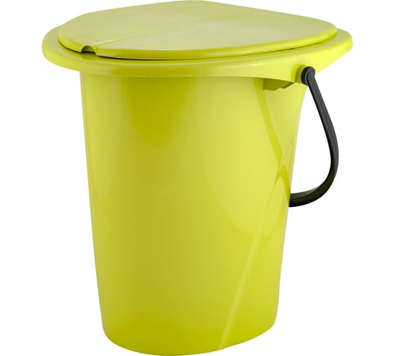 Изображение товара Ведро-туалет INGREEN 17 литров салатовый ING30001СЛ-7РS 35ING30001СЛ