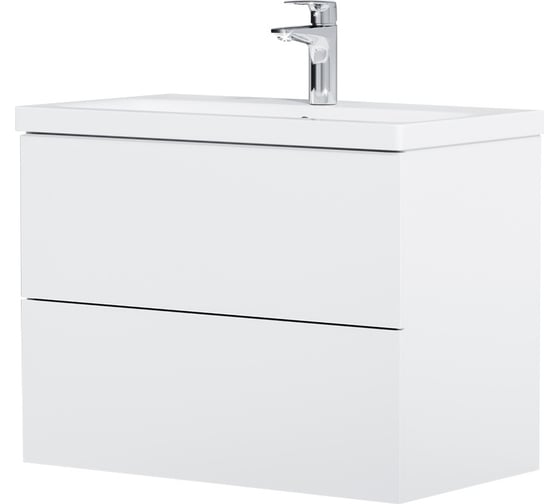 Изображение товара Подвесная база под раковину AM.PM Gem 75 см 2 ящика push-to-open M90FHX07522WG