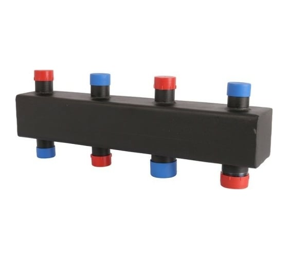Изображение товара Коллектор ROMMER 2/3 отопительных контура, 1х1 1/4 RDG-0016-004023 RG008T2Q1GUDQ3