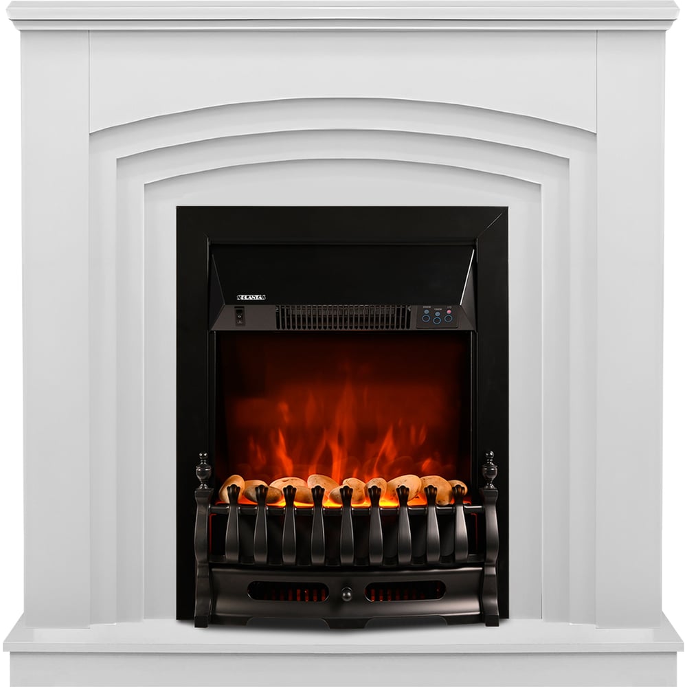 Изображение товара Электрокамин Planta PORT022W-FS400B напольный с эффектом живого огня