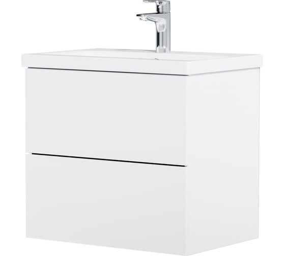 Изображение товара Подвесная база под раковину AM.PM Gem 60 см 2 ящика push-to-open M90FHX06022WG