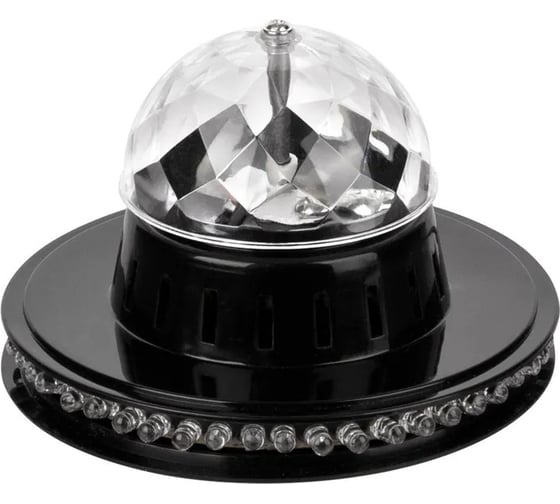 Изображение товара Диско-светильник TDM ELECTRIC дс-01, 4,5 вт, многоцветный, горизонтальной и вертикальной проекции, 220 в, черный SQ0361-0504