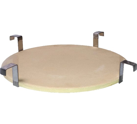 Изображение товара Отсекатель жара/держатель (нержавеющая сталь) + камень для пиццы TUSCAR 2020540001