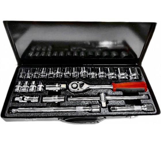 Изображение товара Набор торцевых головок Промлайн 1/2" 10-32 мм, 25 предметов ПЛ071003_023