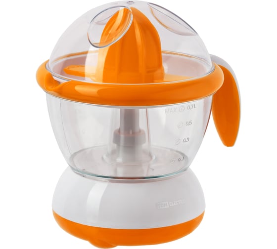Изображение товара Соковыжималка электрическая для цитрусовых TDM ELECTRIC Фреш 2, 40 Вт, 0,7 л, оранжевая SQ4004-0002