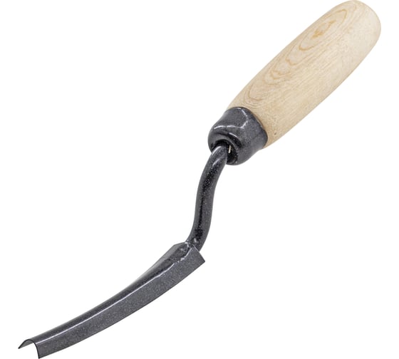 Изображение товара Расшивка для швов РемоКолор профиль вогнутый, выпуклый шов, деревянная ручка, 10 мм 28-4-003