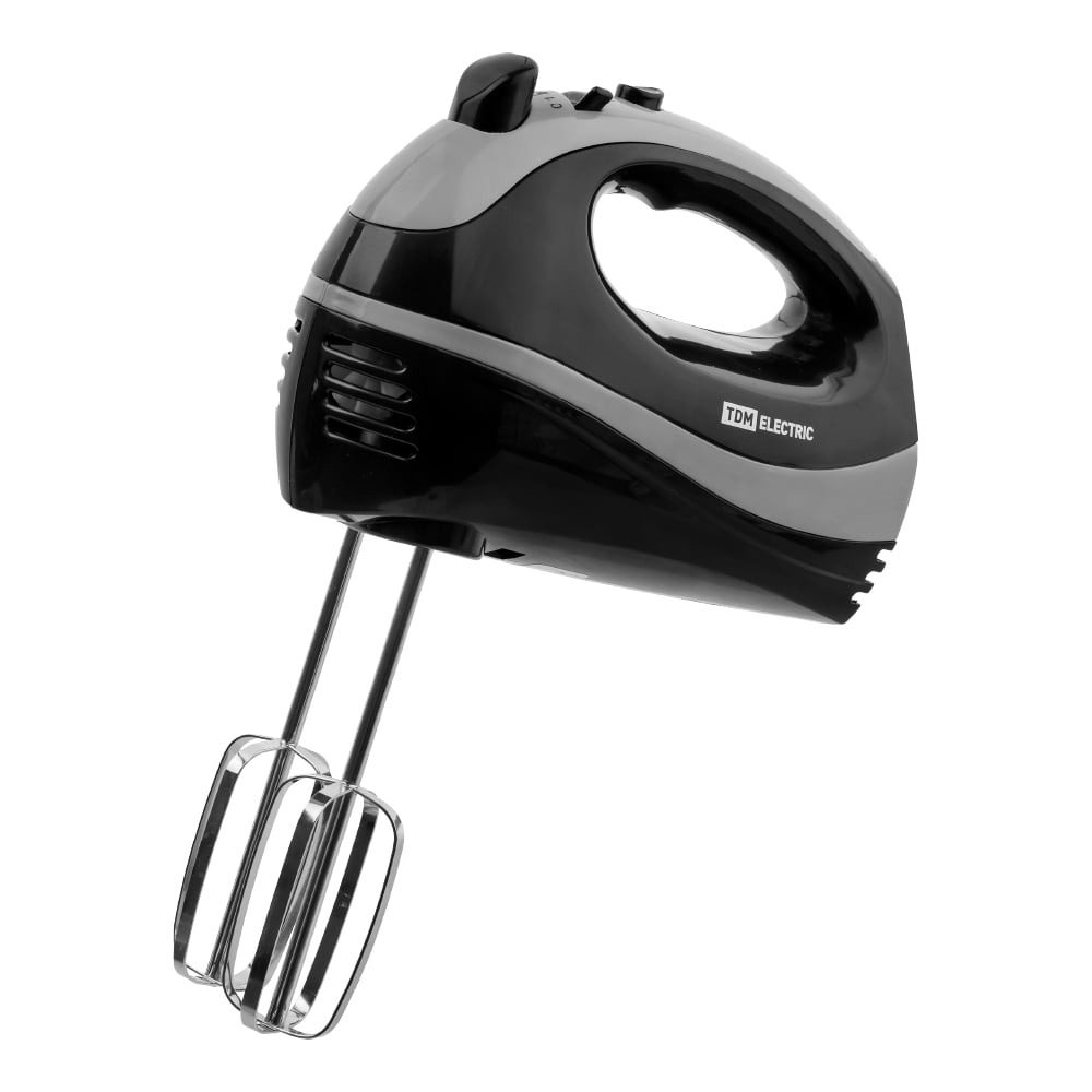 Изображение товара Миксер ручной TDM ELECTRIC "Зевс 2", 300 Вт, 5 скоростей, черный