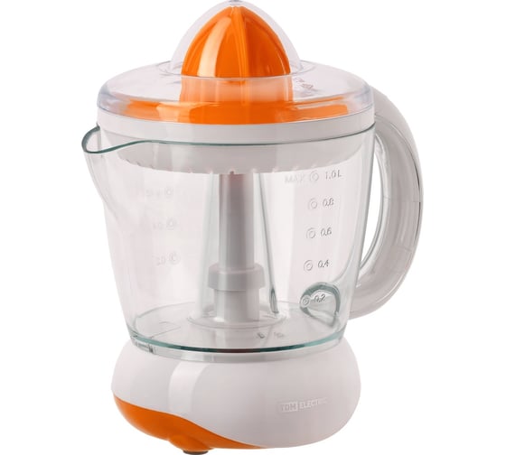 Изображение товара Соковыжималка электрическая для цитрусовых TDM ELECTRIC Фреш 1, 40 Вт, 1 л, оранжевая, SQ4004-0001