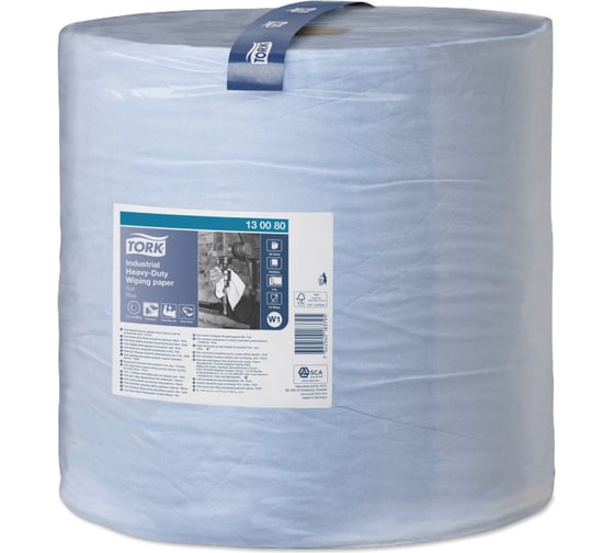 Изображение товара Индустриальная бумага TORK  Advanced Wiper 440 Blue Performance арт. 130080 11109