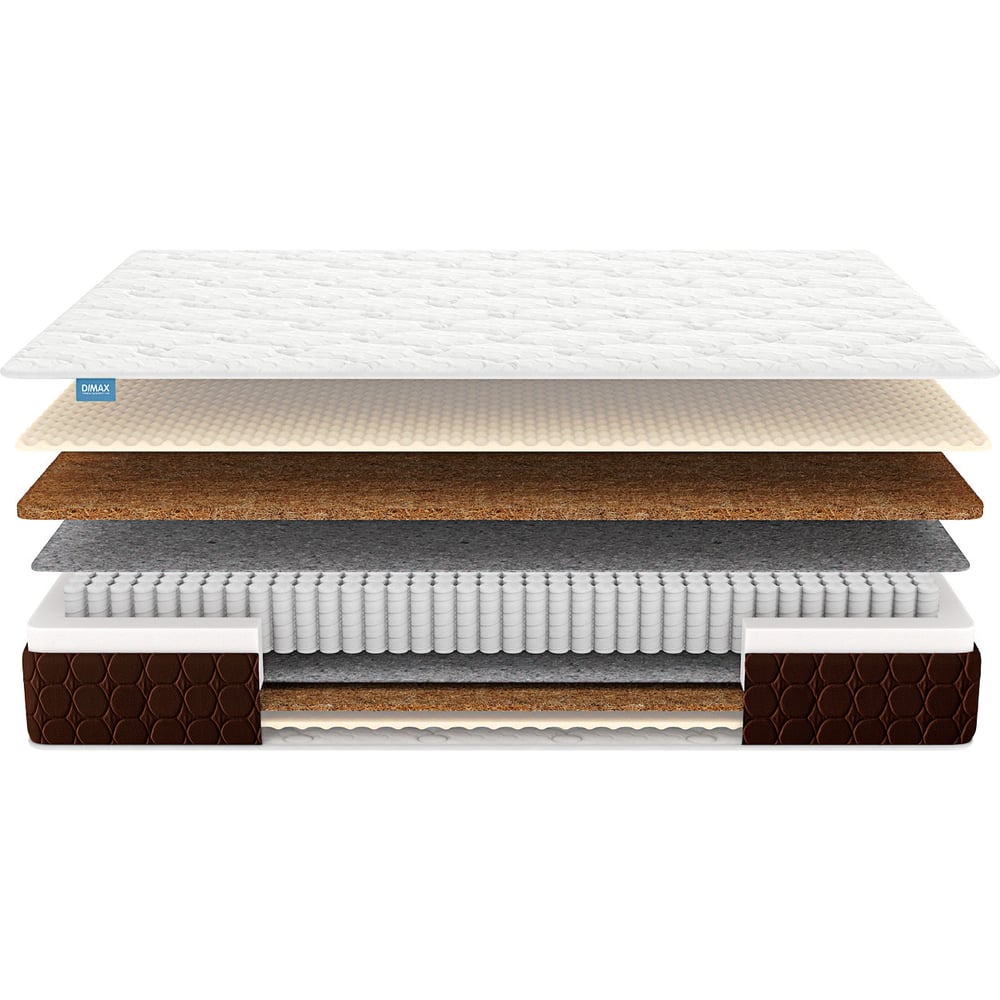 Изображение товара Матрас Димакс Мега Лайт хард релакс 160x190 с ортопедическим эффектом