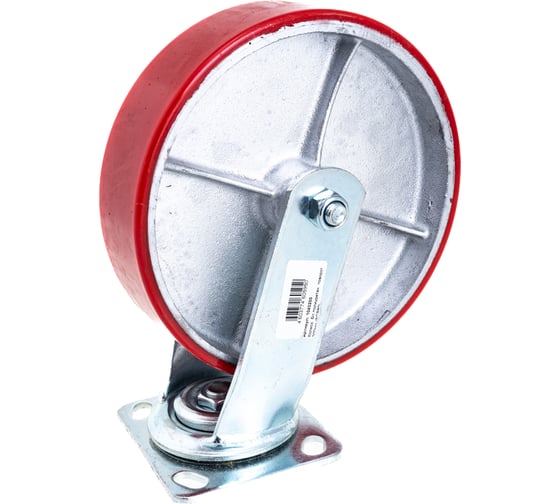 Изображение товара Колесо большегрузное полиуретановое поворотное SCP80 200 мм MFK-TORG 1043200