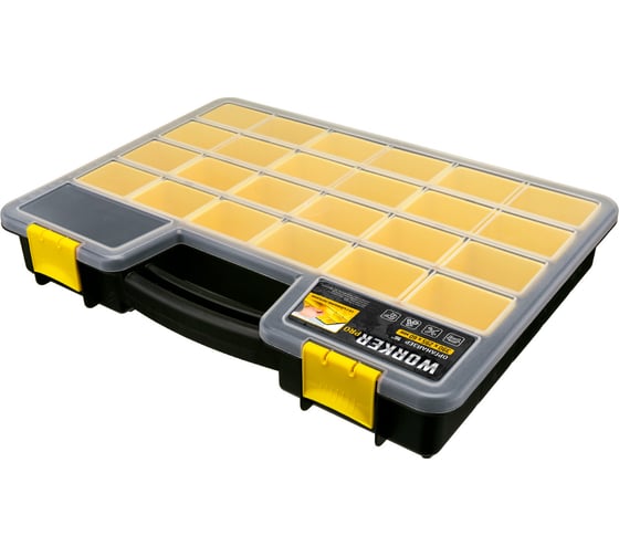 Изображение товара Органайзер Бытпласт "worker pro", 16", 390x295x60 мм (серый) 435228611