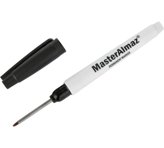 Изображение товара Перманентный маркер с длинным наконечником МастерАлмаз 30мм тонкий 10502803