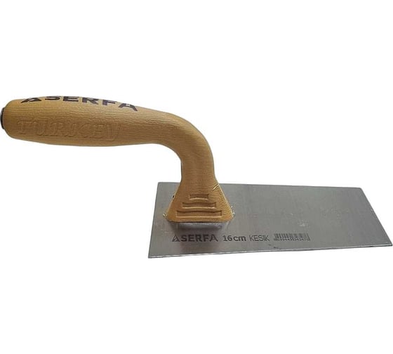 Изображение товара Мастерок каменщика Serfa с пластмассовой ручкой 16 см 347