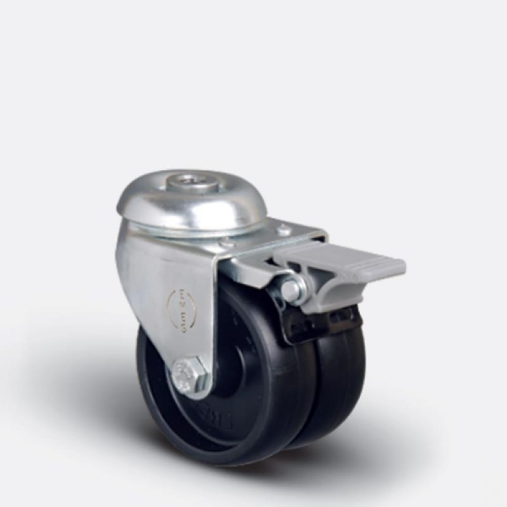 Аппаратное сдвоенное колесо MFK-TORG поворотное сдвоенное колесо mfk torg