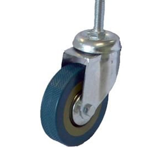 Изображение товара Колесо серая резина крепление болтом М10 SCTG933 75 мм MFK-TORG 3062075