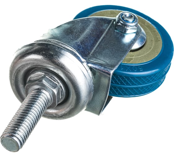 Изображение товара Колесо серая резина крепление болтом М10 SCTG25 50 мм MFK-TORG 3062050