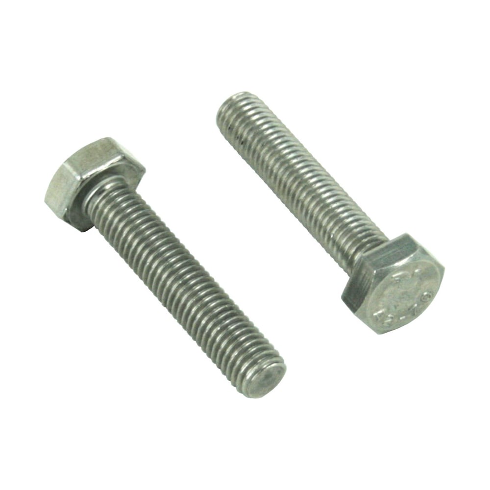 Изображение товара Болт Госкреп DIN 933 8х80 с шестигранной головкой из нержавеющей стали