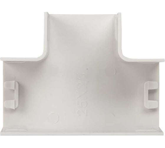 Изображение товара Угол EKF T-образный, 25х25мм, 4 шт, Plast, PROxima, Белый tchw-25-25x4