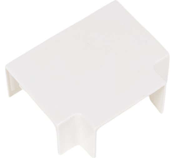 Изображение товара Угол EKF T-образный, 40х25мм, 4 шт, Plast, PROxima, Белый tchw-40-25x4