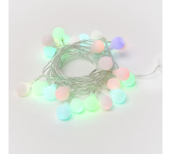 Изображение товара Светодиодная гирлянда Uniel ULD-S0280-025/DTA RGB IP20 RAINBOW «Радуга» 9580