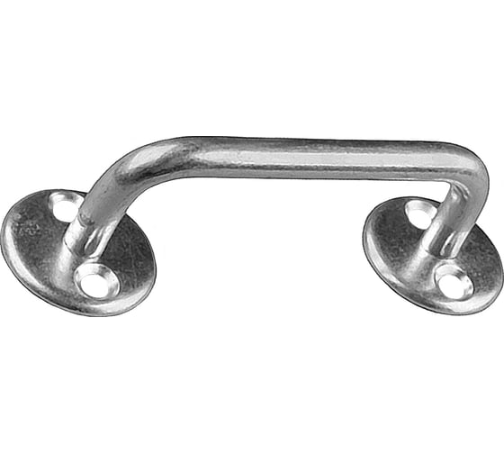 Изображение товара Ручка-скоба Без бренда РС100-2 покрытие белый цинк 100 мм 37691-100