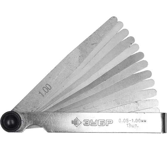 Изображение товара Набор Зубр Мастер щупы автомобильные 0.05-1 мм 13 шт. 4325-H13_z01