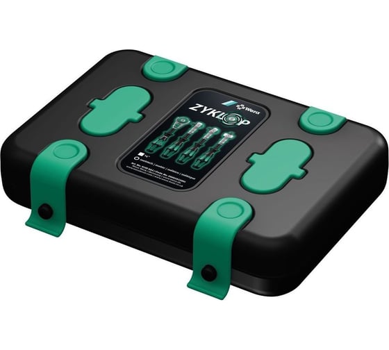 Изображение товара Набор трещоток Zyklop Speed WERA 8100 SA 2 1/4" с насадками 42 шт. 003533