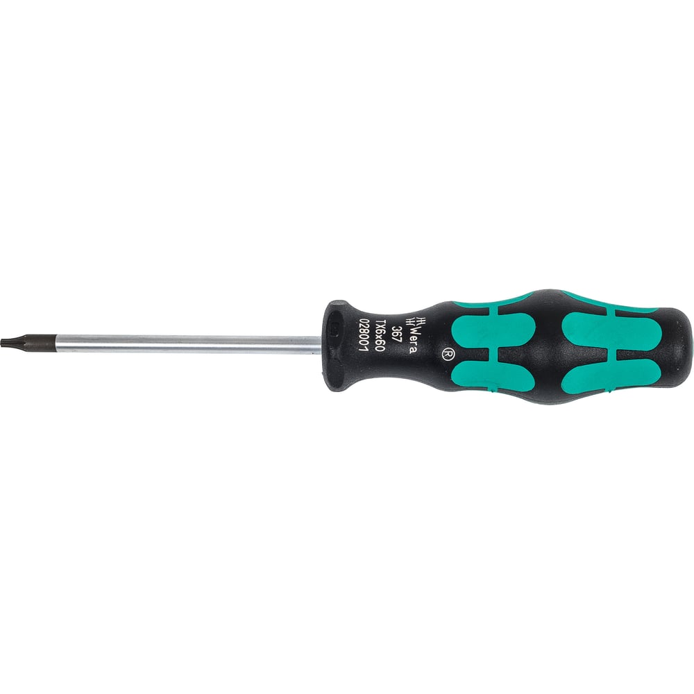 Изображение товара Отвертка Wera Kraftform 367 TORX TX 6х60 мм для профессионалов