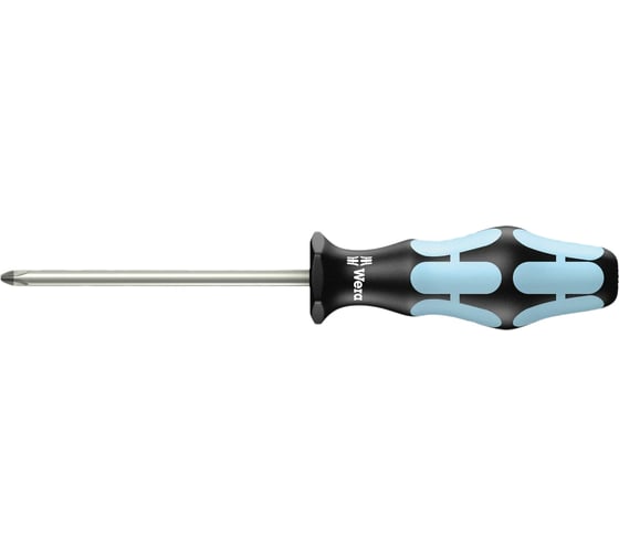 Изображение товара Крестовая отвертка Wera 3350 Phillips PH1х80 мм нержавеющая сталь WE-032021