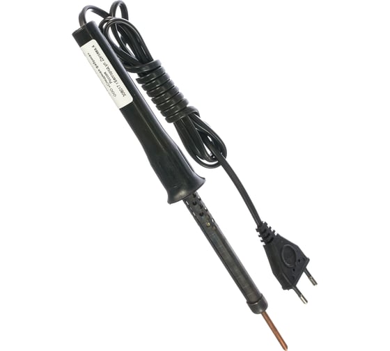 Изображение товара Электропаяльник Без бренда с пластиковой рукояткой 25 Вт 55401-25