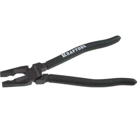 Изображение товара Плоскогубцы Kraftool "KarbMax" комбинированные с твердосплавными вставками покрытие оксидированное с полировкой 220 мм 22018-1-22