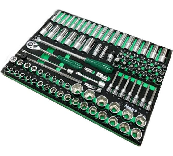 Изображение товара Ложемент торцевых головок и аксессуаров Hans на 1/2" 96 шт. TTF-95