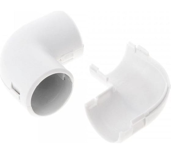 Изображение товара Угловой соединитель Промрукав разборный белый d25 мм 30 шт PR.07525б