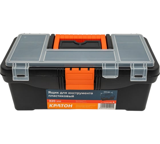Изображение товара Ящик для инструмента Кратон 1 фиксатор 320 мм 2 14 01 001 2 14 01 001