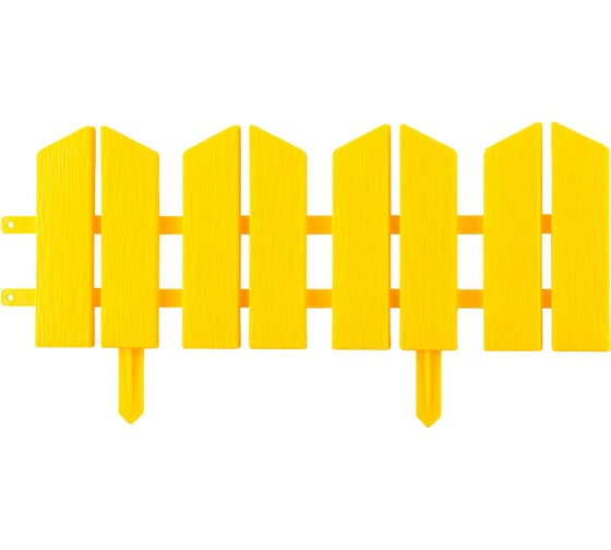 Изображение товара Декоративный бордюр Grinda Летний сад 16x300 см желтый 422225-Y