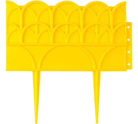 Изображение товара Декоративный бордюр Grinda для цветников 14x310 см желтый 422223-Y
