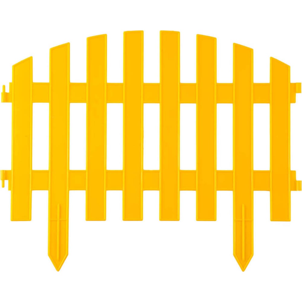 Декоративный забор Grinda забор декоративный пластмасса palisad плетенка 6 24х320 см желтый зд06