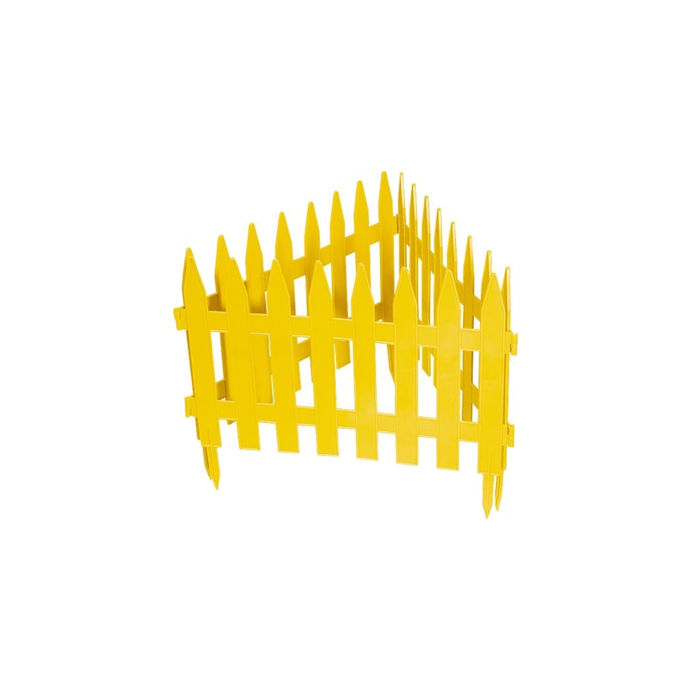 Декоративный забор Россия забор декоративный пластмасса palisad 5 28х300 см желтый зд05
