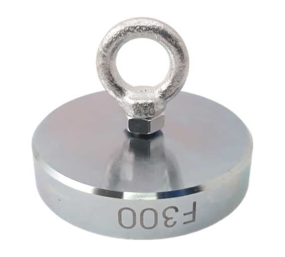 Изображение товара Поисковый односторонний магнит Проф-Магнит F300, 300 кг F300K