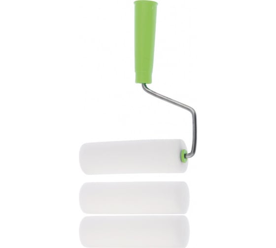 Изображение товара Набор: валик поролон с ручкой + 2 шубки Сибртех 180 мм D валика - 42 мм 80452