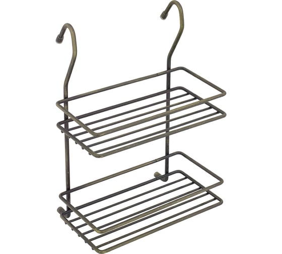 Изображение товара Полка узкая Palladium 2-х ярусная HD 30.21.04 BR 113174