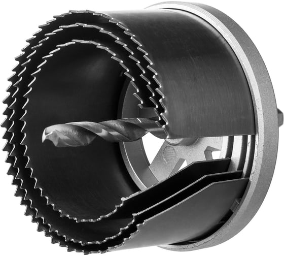 Изображение товара Кольцевая пила ЭКСПЕРТ наборная по дереву, 3 полотна: 60-73-80x42мм Зубр 29595-H3-42