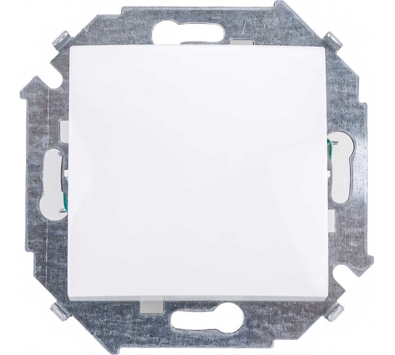 Изображение товара Одноклавишный выключатель Simon 16 А 250 В винтовой зажим белый 20 1591101-030