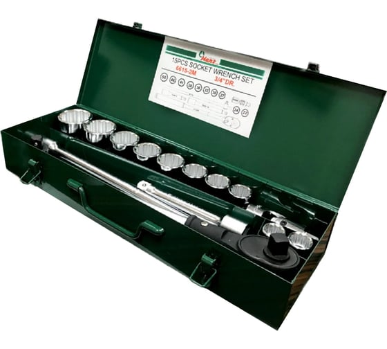 Изображение товара Набор инструментов Hans на 3/4" 15 шт. 6615-2M