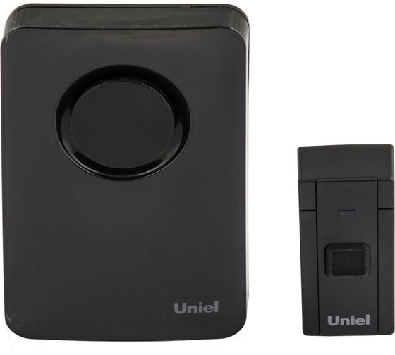 Изображение товара Беспроводной звонок Uniel UDB-014W-R1T1-36S-100M-BL 36 мелодий UL-00006433