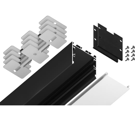 Изображение товара Накладной/подвесной профиль для светодиодной ленты Ambrella Light ILLUMINATION GP2550BK