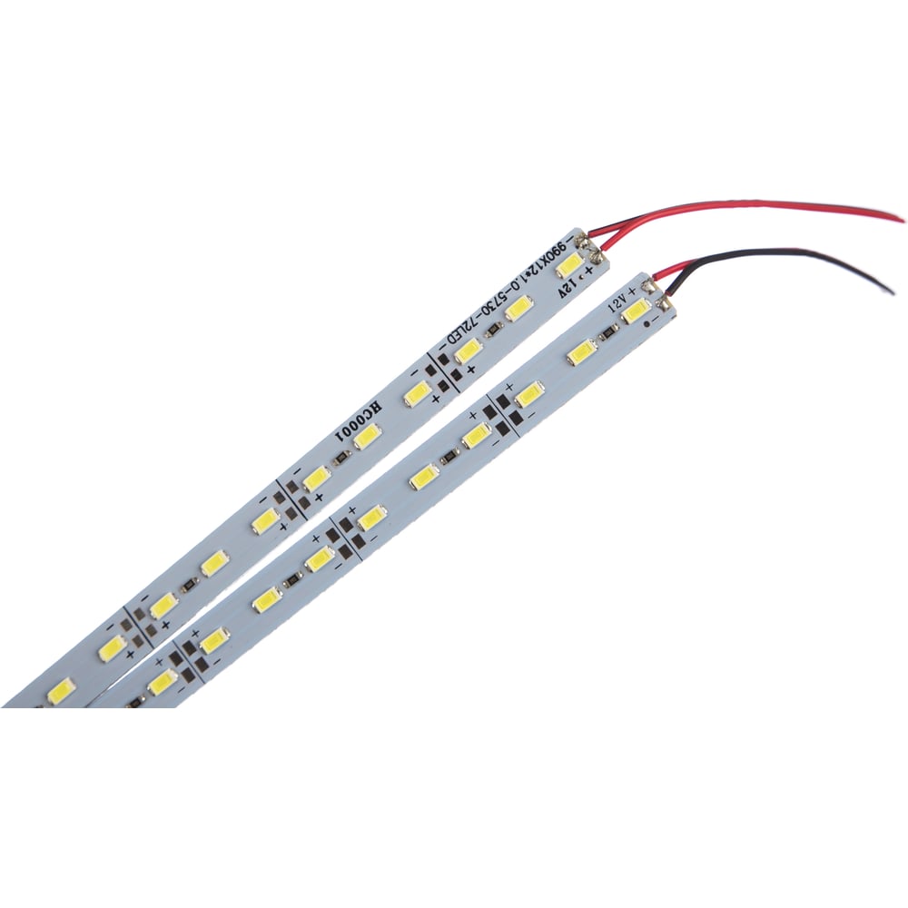 фото Светодиодная лента uniel uls-l21x-5630-72led/m-12mm-ip20-dc12v-19,2w/m-2х1m-dw ul-00002765