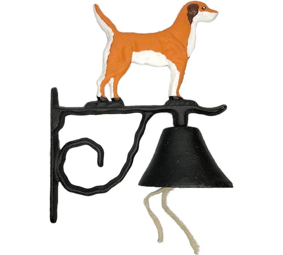 Изображение товара Дверной колокольчик Репка Собачка EDDB083C чугун, цветной 47719