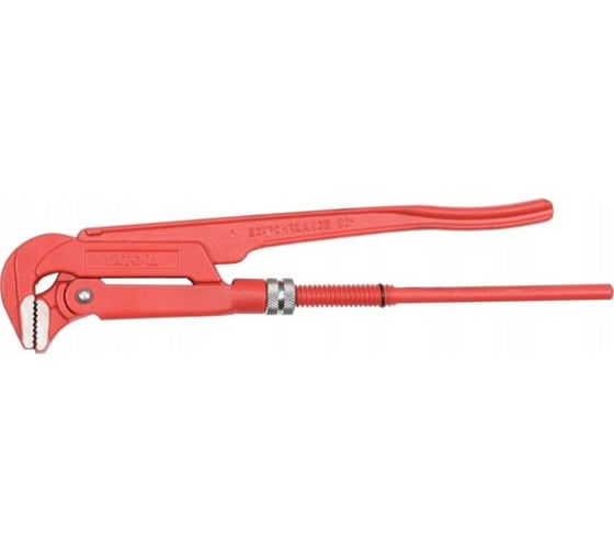 Изображение товара Ключ (трубный, переставной, 90 градусов, CrV) 1,5 дюйма YATO YT-2211